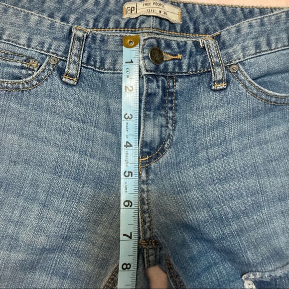 Free People patchwork denim 26 - Picture 9 of 9